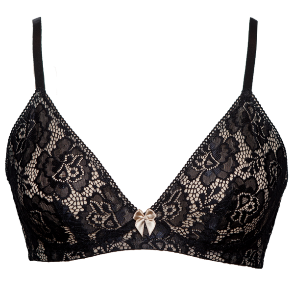Shimmering Starlight Lace Push-Up Bra