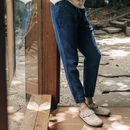 Relaxed-Fit Brown Plaid Work Pant