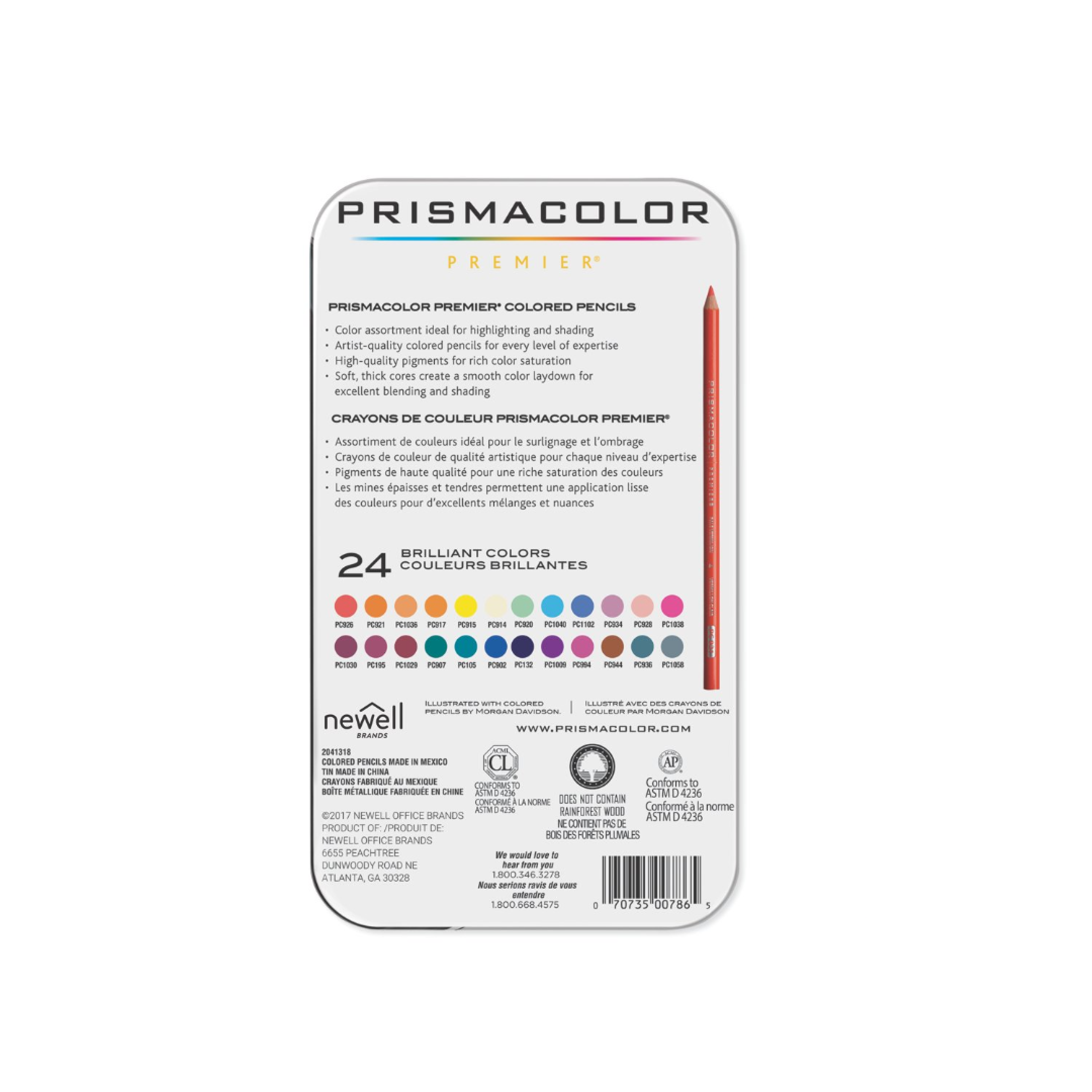Prismacolor Premier Pencils Set Of 24 Colors