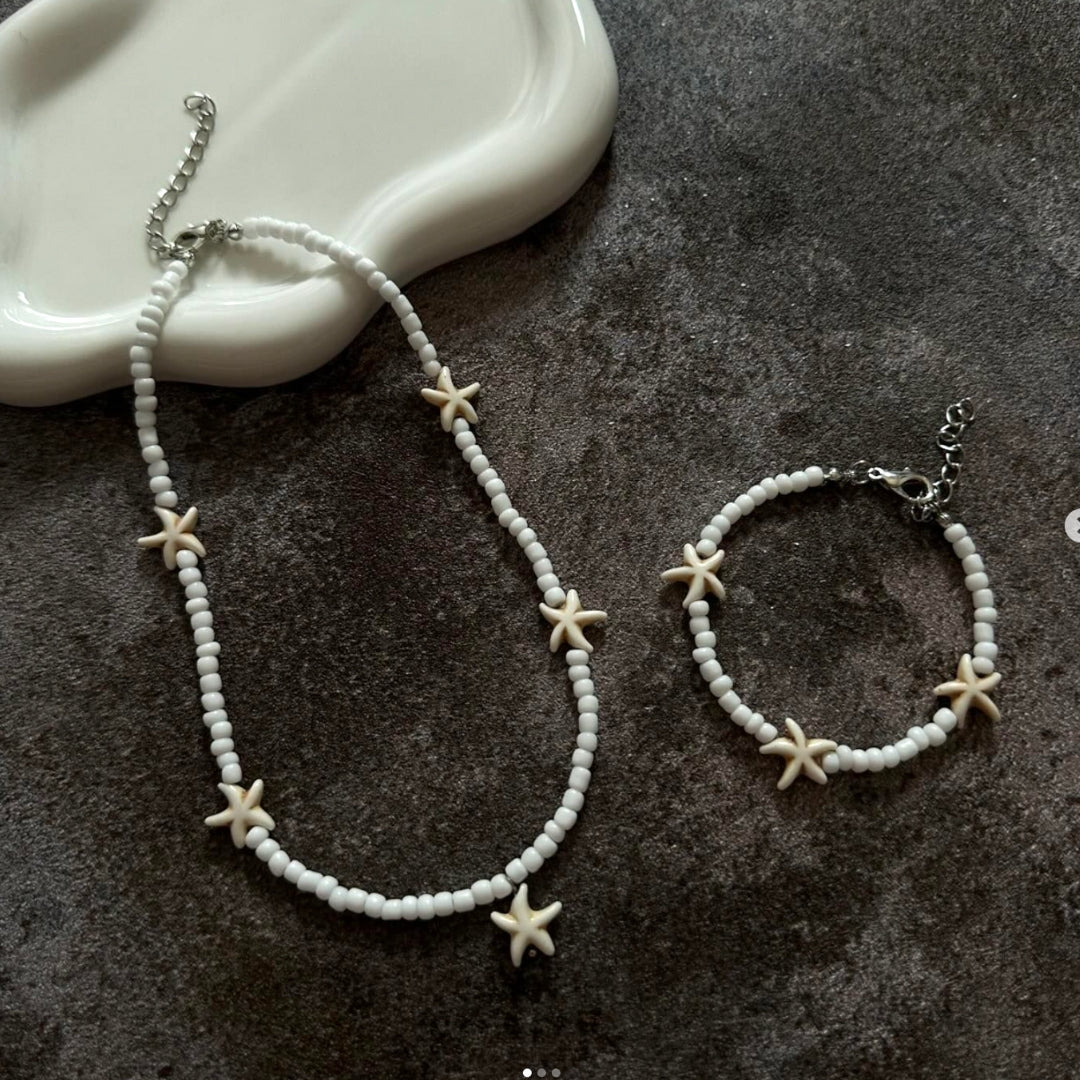 Cascading Seashell Necklace