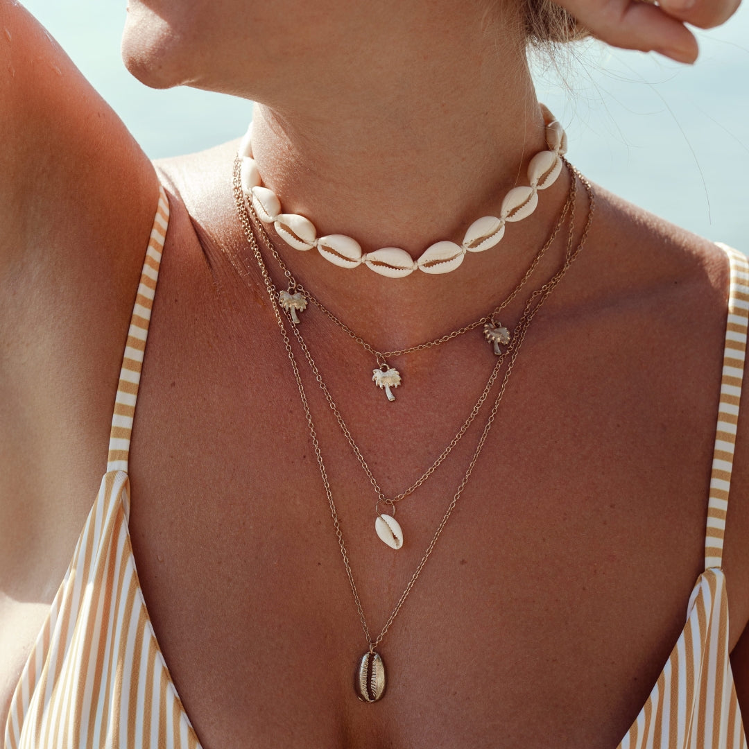 Seashell Symphony Splittable Heart Necklace (Vermeil)