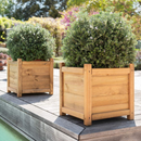 Wooden planters 15 inch