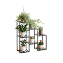 7 Potted Ladder Plant Holder Table Plant Pot Stand