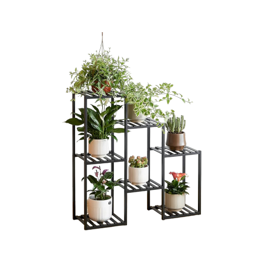 7 Potted Ladder Plant Holder Table Plant Pot Stand
