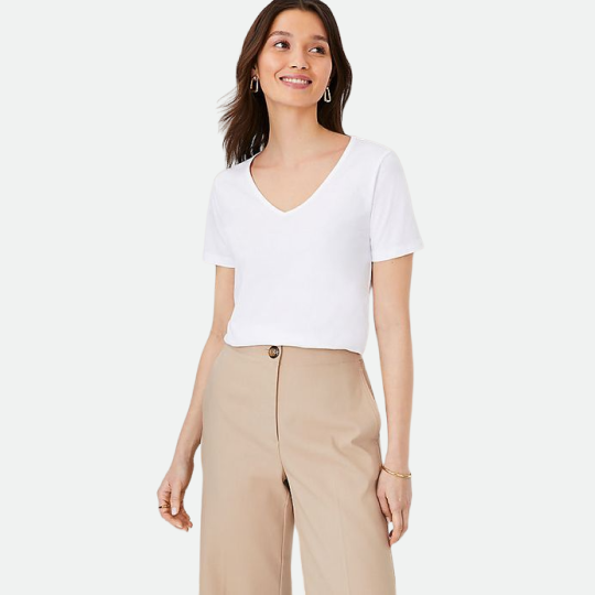 V-neck Tee