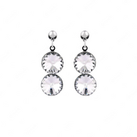 Diamond Halo Earrings