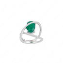 Dazzling Emerald Ring