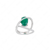 Dazzling Emerald Ring