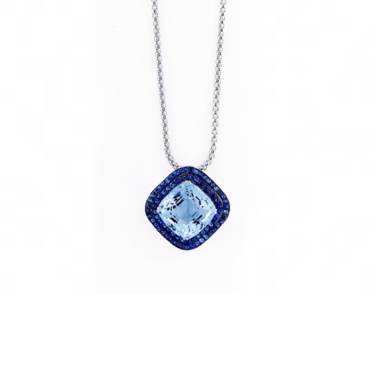 Blue Sapphire Necklace