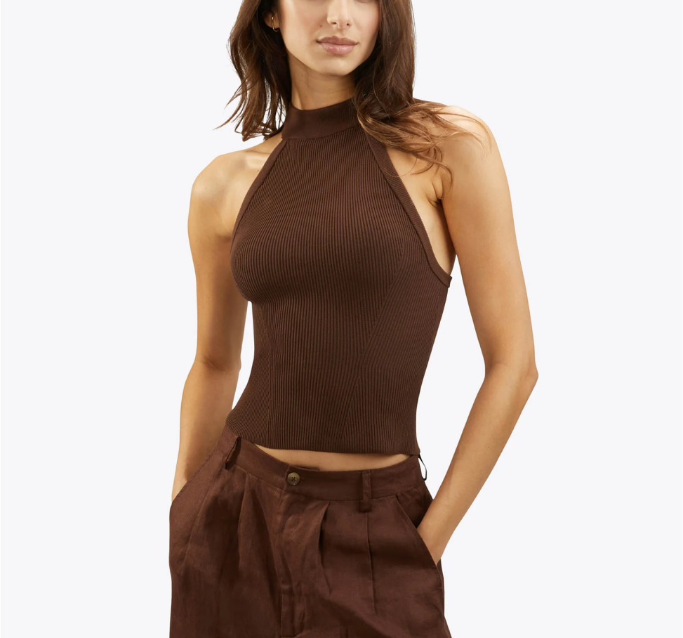 Curve Align High-Neck Tank Top