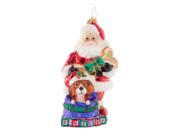 Santas Furry Friends Christmas Ornament