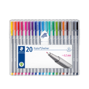 Staedtler Triplus Fineliner Pens, Set of 20