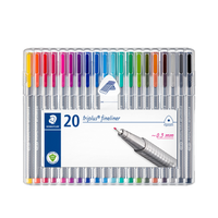 Staedtler Triplus Fineliner Pens, Set of 20