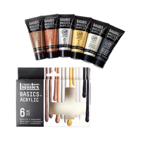 Liquitex Basics Acrylic Paint Tube Set, 6 Colors