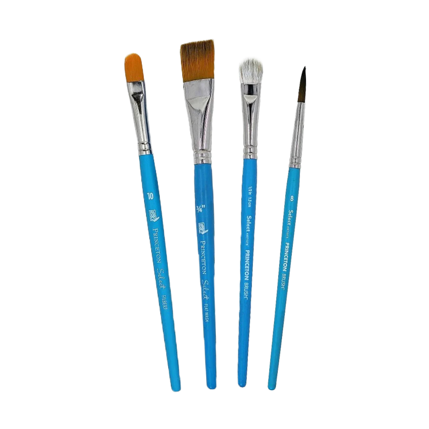 Princeton Select Artiste Brush Set, 4 Brushes