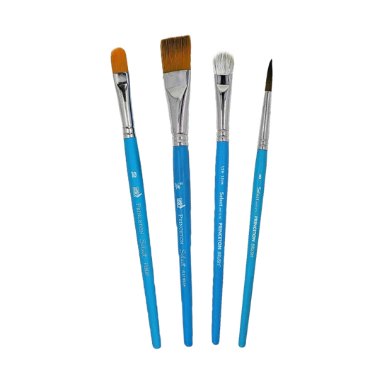 Princeton Select Artiste Brush Set, 4 Brushes