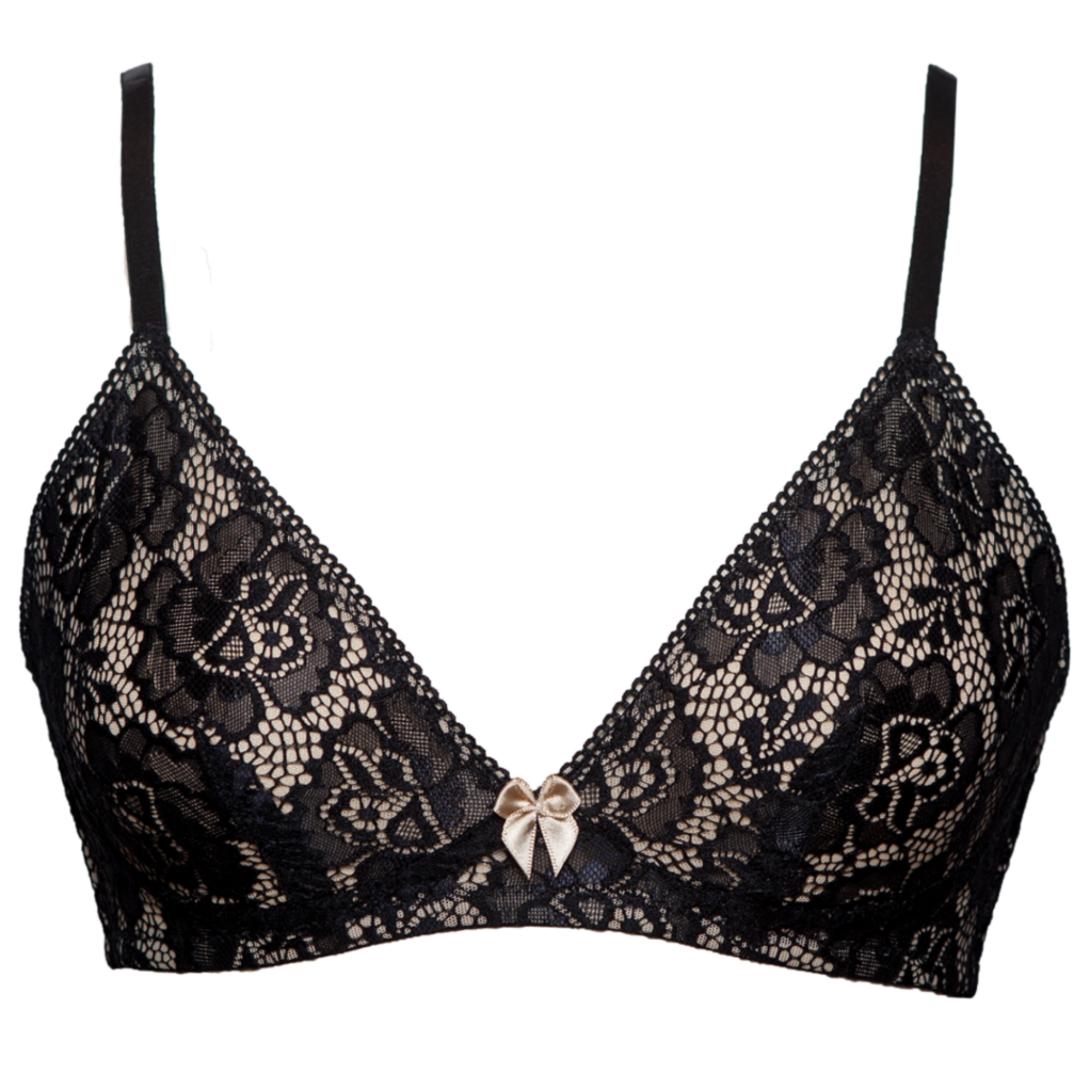 Shimmering Starlight Lace Push-Up Bra