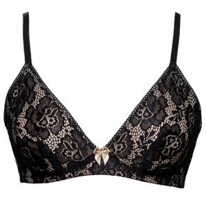 Shimmering Starlight Lace Push-Up Bra