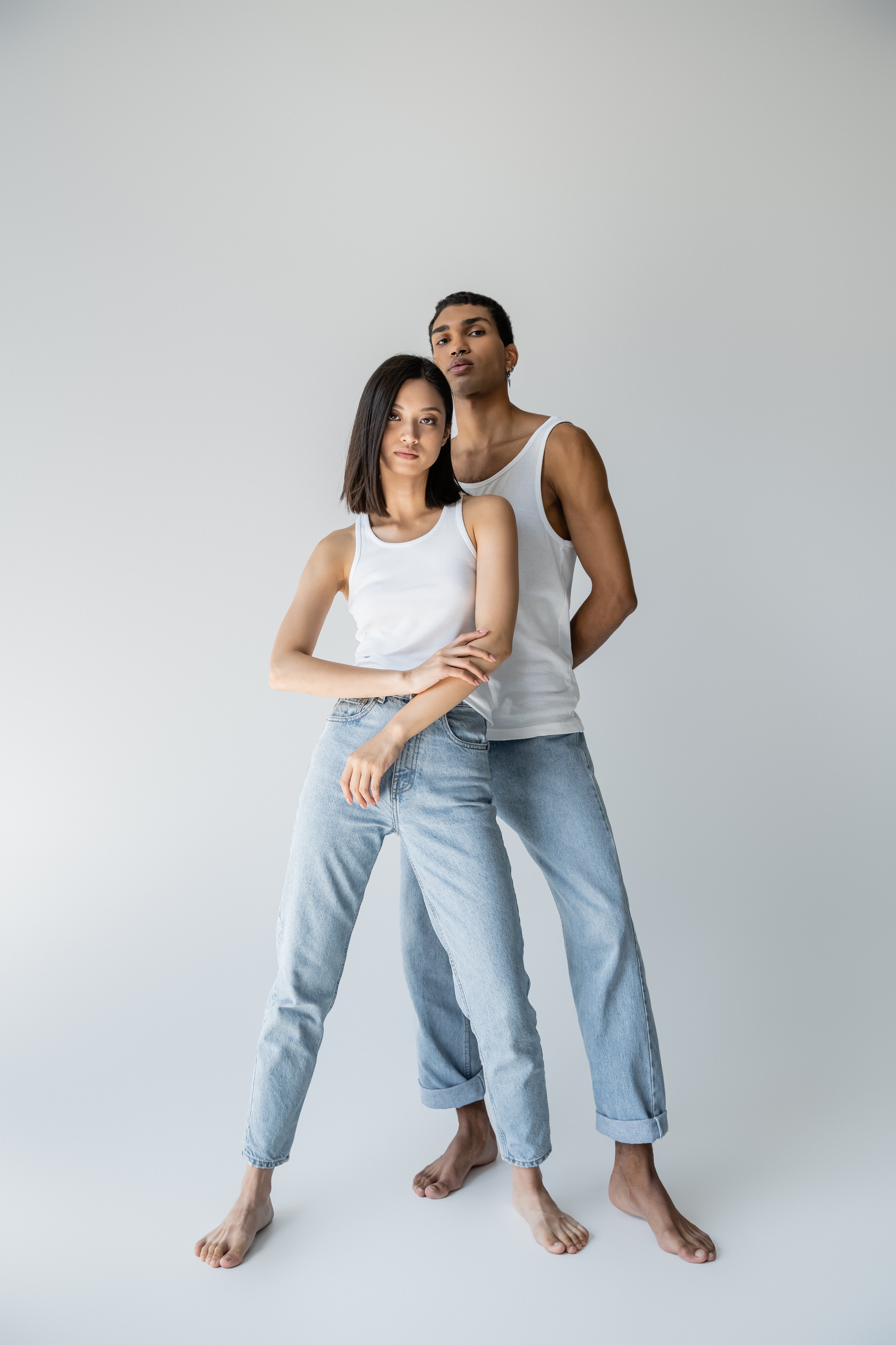 Light Unisex Denim Pants
