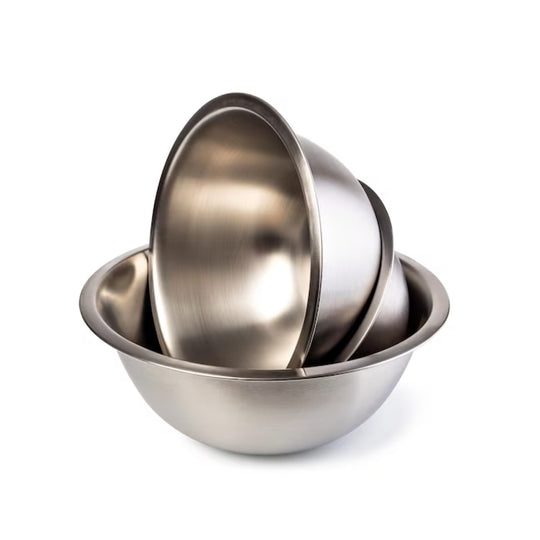 Stainless Steel Mixing Bowls - Set of 3