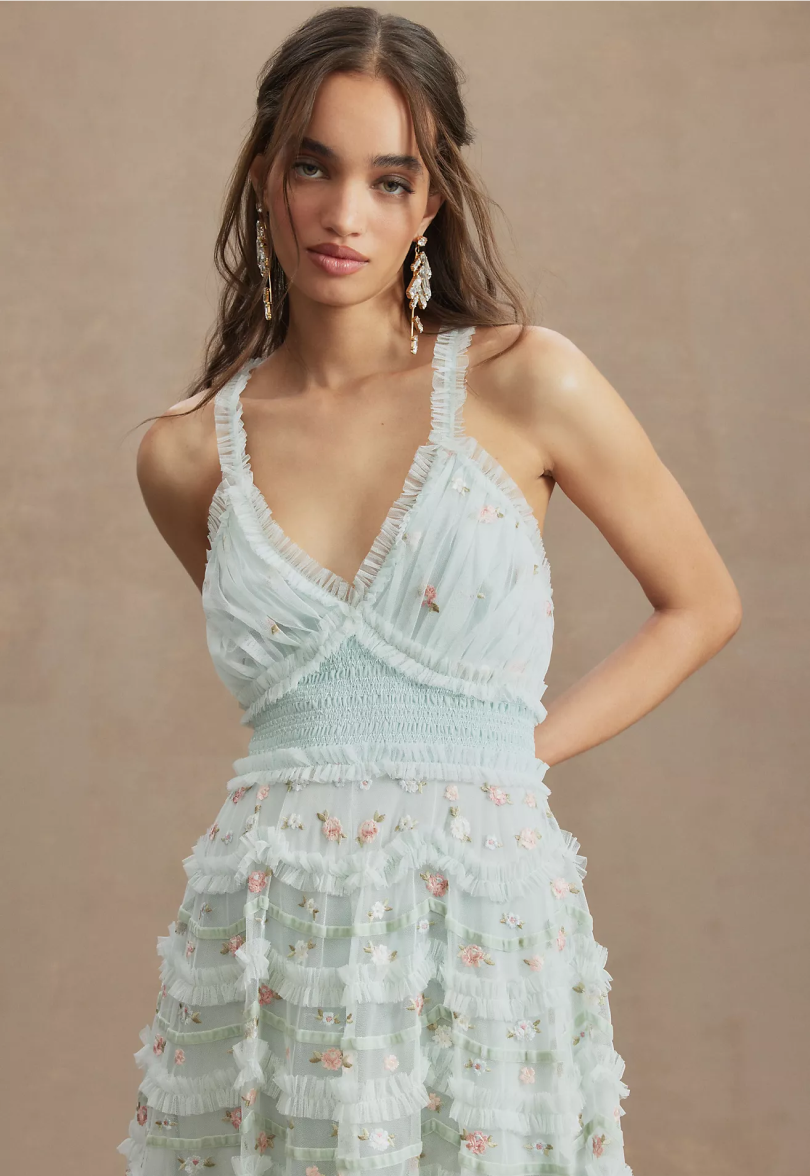 Elegant Lace A-Line Bridesmaid Dress