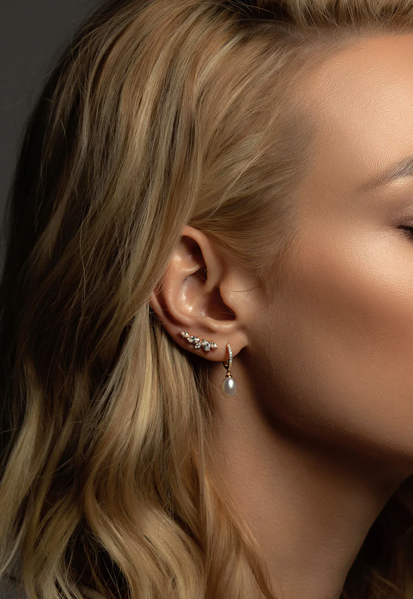 Dazzling Pearl Earrings