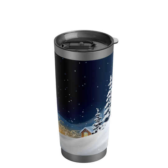 Snow Serenity Tumbler