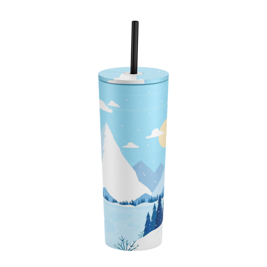 Glacier Noir et Melody Tumbler