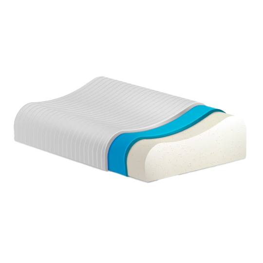 Memory Foam Pillow With Cooling Gel Comfort