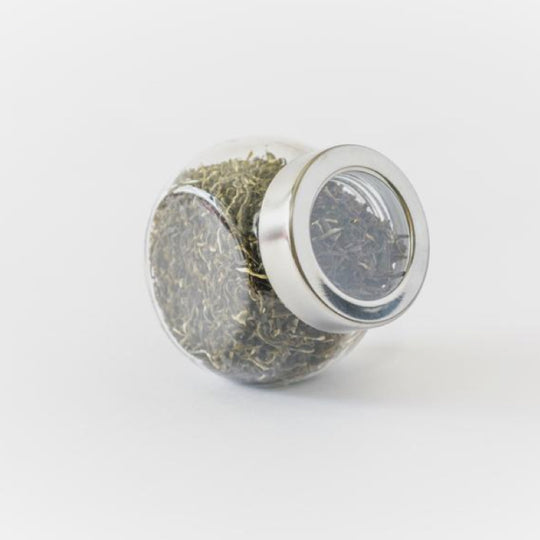 Green Looseleaf Tea Jar