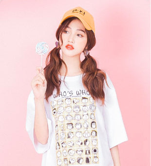 Emoji White Short Sleeve T-Shirt - Bearie Celebrate
