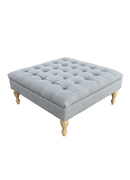 Wingback buttoned table
