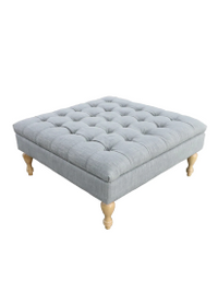 Wingback buttoned table