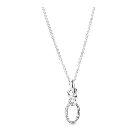 Knotted Heart Necklace