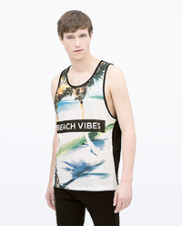 Sleeveless T-shirt