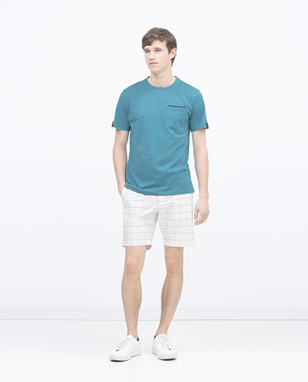 Button Tab T-shirt