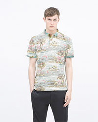 Printed Polo T-shirt