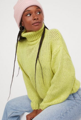 Diamond heart print jumper