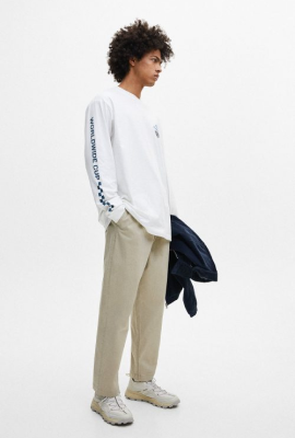 High rise front jeans