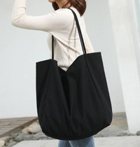 Oversized Canvas Tote Bag
