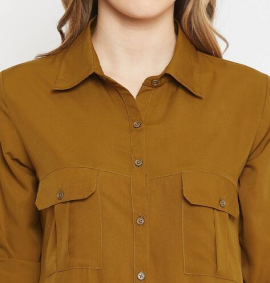 Khaki Dress Shirt