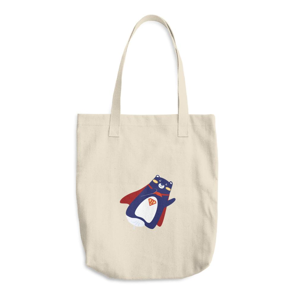 Cotton Tote Bag - Superbear v1