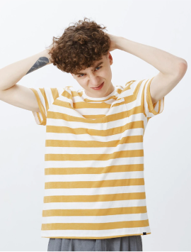 Unisex Striped Cotton T-shirt