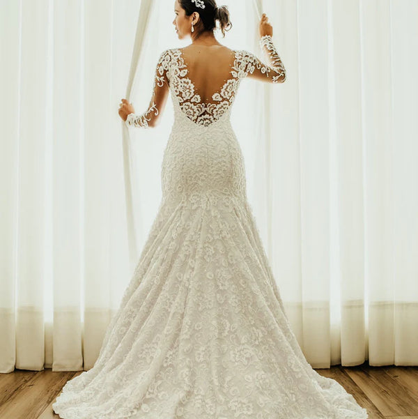 Cap Sleeve Lace Bridesmaid